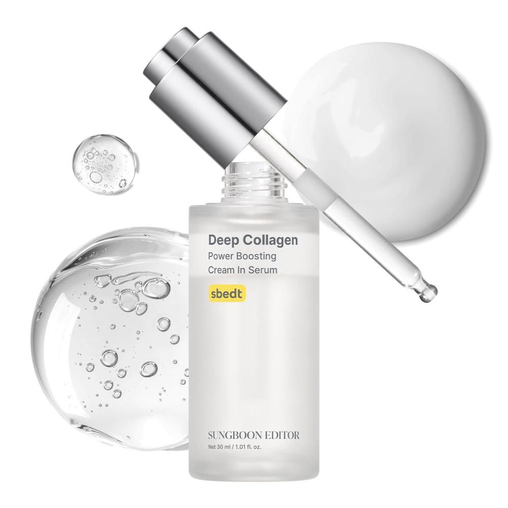 imageSUNGBOON EDITOR Deep Collagen Serum  Volufiline  Collagen  Niacinamide  Hydrating amp Smoothing Care  Korean Skincare 101 fl oz  Valentines Day Gifts for Woman