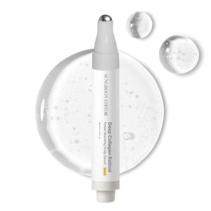 SUNGBOON EDITOR Deep Collagen Retinol Scalp Serum |Roll-On Hair Growth&Thickening Serum |Dry, Itchy Scalp Treatment |Caffeine +Biotin +Rosemary |Korean Hair Care,0.5 fl oz