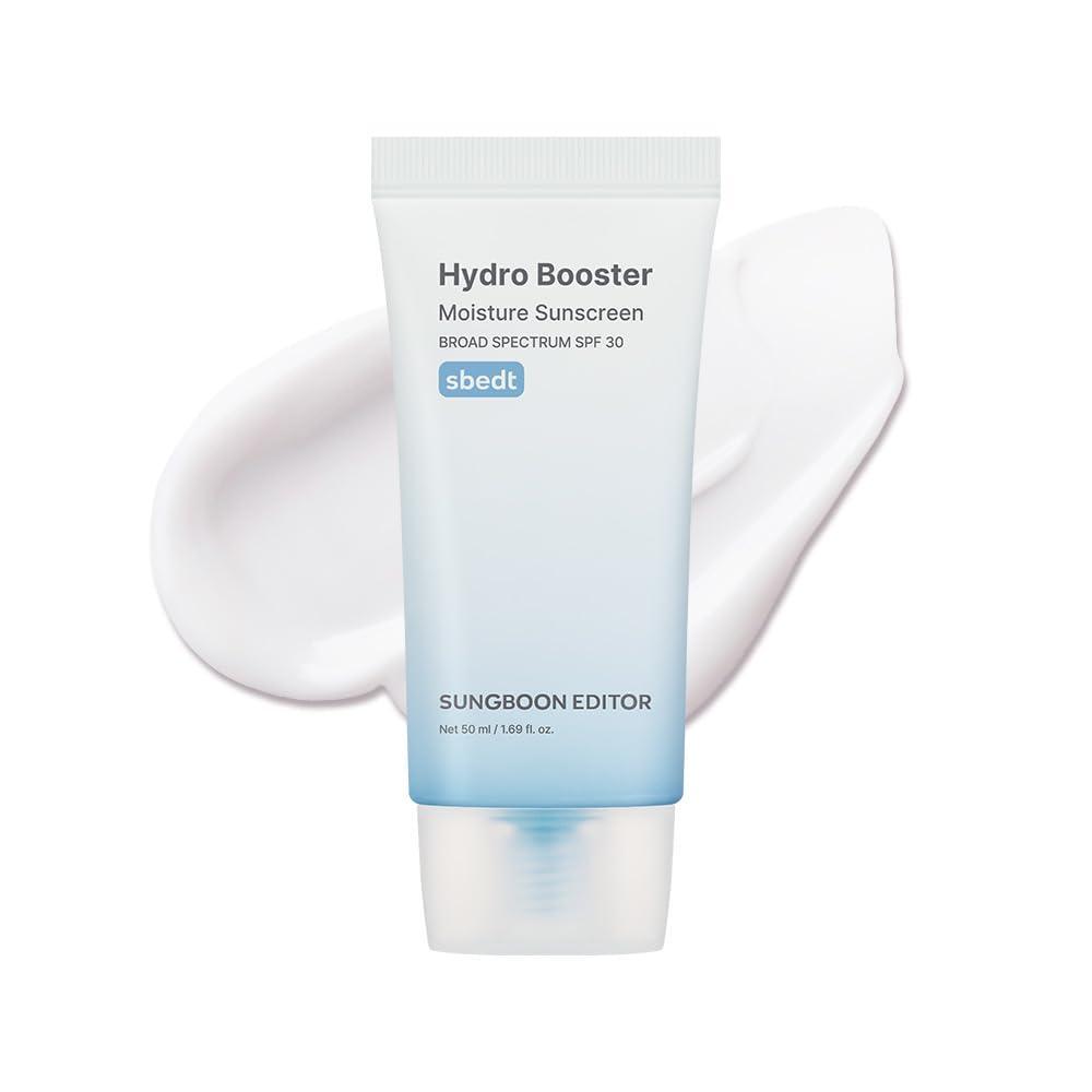 imageSUNGBOON EDITOR Daily Invisible Blurring Sunscreen with Broad Spectrum SPF 40 Invisible Sunscreen for Face Makeup Primer spf 50ml 169 floz Oil Free Weightless169 Fl Oz Pack of 1  Hydro Cream