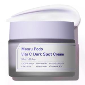 SUNGBOON EDITOR Meoru Podo Vita C Brightening Cream | Facial Moisturizer for Brightening, Correcting blemishes, Soothing | Vitamin C, Niacinamide, Hyaluronic Acid, Cica | Korean Skincare