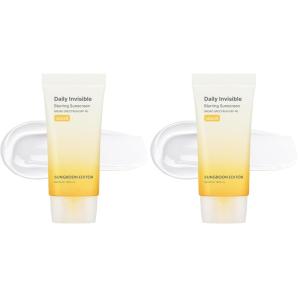 SUNGBOON EDITOR Daily Invisible Blurring Sunscreen with Broad Spectrum SPF 40 Invisible Sunscreen for Face, Makeup Primer spf, 50ml, 1.69 fl.oz, Oil Free, Weightless (Pack of 2)(1.69 Fl Oz (Pack of 2))