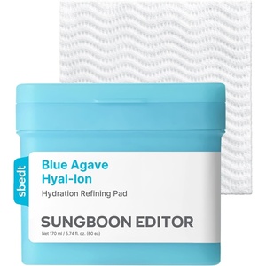 SUNGBOON EDITOR Blue Agave Hyal-Ion Hydration Refining Pad