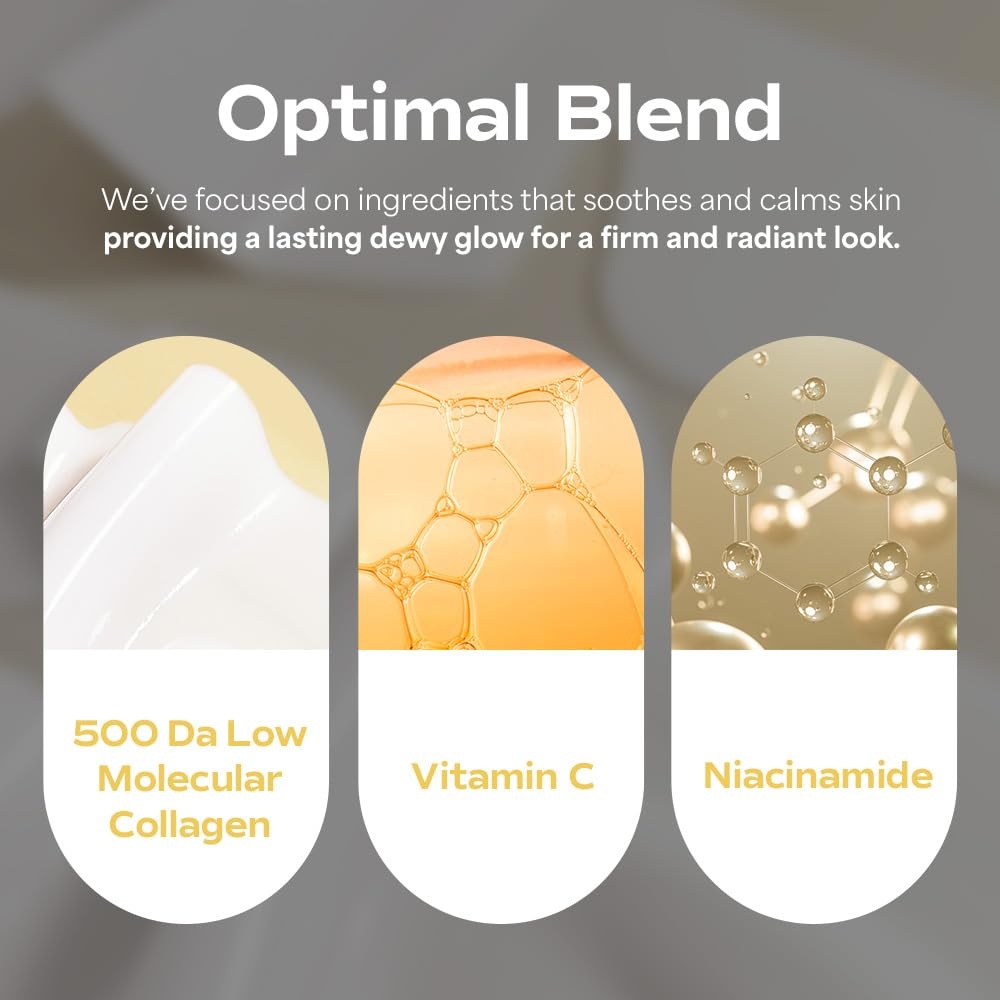image:imageSUNGBOON EDITOR Deep Collagen NiacinVita C Overnight mask Real Collagen 2160000ppb amp Niacinamide Glass Skin for Dull Skin Face Masks Real TikTok Viral Korean Skin Care 37gx1ea