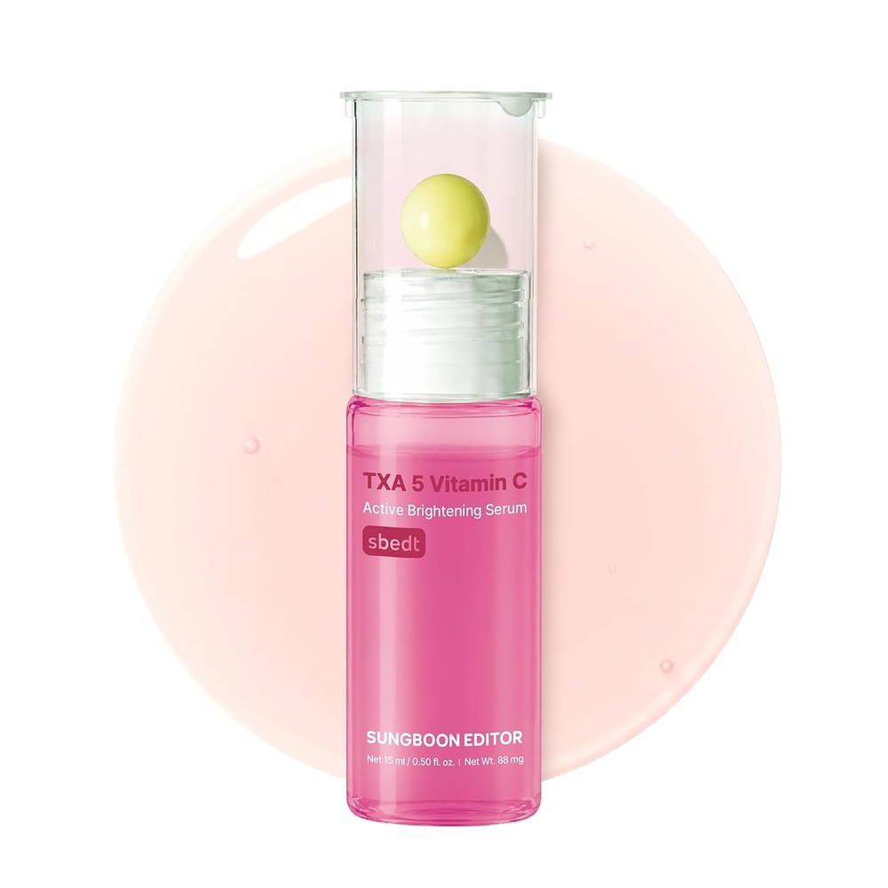 image:imageSUNGBOON EDITOR TXA5 Vitamin C Active Brightening Serum  5 Niacinamide amp TXA FreezeDried Vitamin Ball  For Uneven Skin Tone Texture and After Spot Care  Korean Skincare 05 Fl Oz Pack of 1