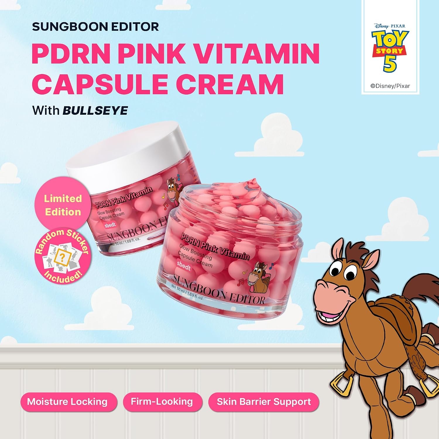 image:imageSUNGBOON EDITOR Capsule Cream Trio Deep Collagen Cream Kojic Cream amp PDRN Cream TOY STORY 5 EDITION