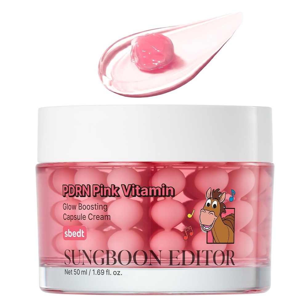 image:imageSUNGBOON EDITOR PDRN Pink Vitamin Glow Capsule Cream TOY STORY 5 EDITION 169 fl ozPDRNToy Story 5