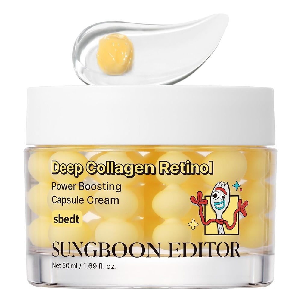 image:imageSUNGBOON EDITOR PDRN Pink Vitamin Glow Capsule Cream TOY STORY 5 EDITION 169 fl ozRetinolToy Story 5