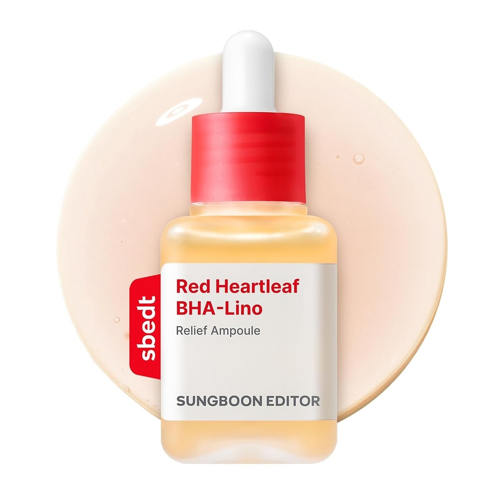 image:imageSUNGBOON EDITOR Red Heartleaf BHALino Relief Ampoule TOY STORY 5 EDITION135 fl ozRed Heartleaf