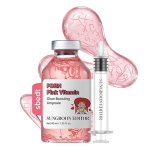 SUNGBOON EDITOR Glow Intensive Silk Peptide EGF Ampoule TOY STORY 5 EDITION, 1.35 fl. oz.(Pink PDRN(Toy Story 5))